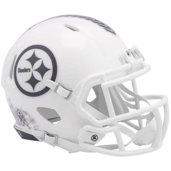 Pittsburgh Steelers 2024 NFL Salute to Service Riddell Speed Mini Helmet - Picture 1 of 3